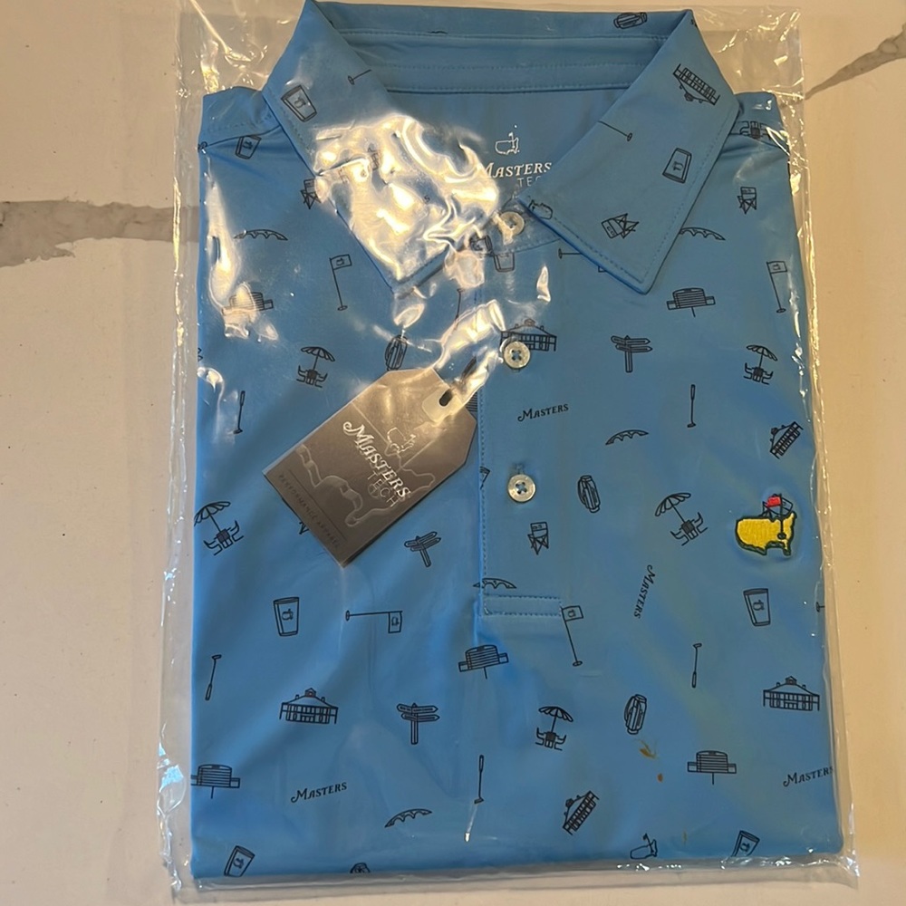 Brand new with tag Masters Tech Polo from Augusta National (2023 tournament)